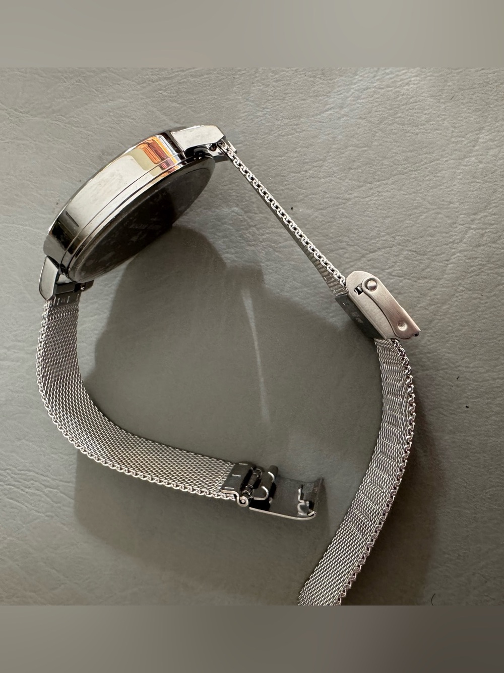 Olivia Burton Stainless Steel Mesh Watch & Rose Gold Bracelet Set - Picture 5 of 8
